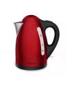 1,7l.2400w.inox rouge/noir. - tefal