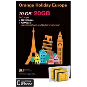 carte sim prepaye orange holiday - orange