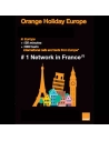carte sim prepaye orange tourist 50gb 5g - orange