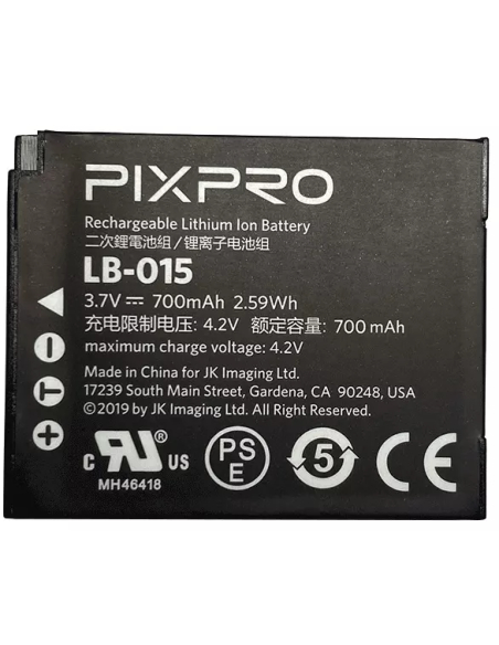 batterie pour kodak compact wpz2 - kodak