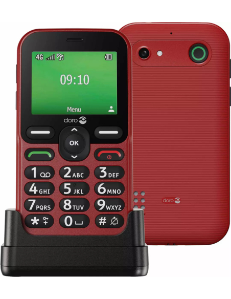 Doro 4G Simple Téléphone mobile 4G simple avec HD Voice - DORO