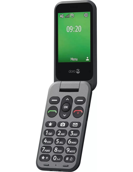 Téléphone Doro Clapet 4G Clapet, 4G, HD Voice, Facilité d'usage - DORO