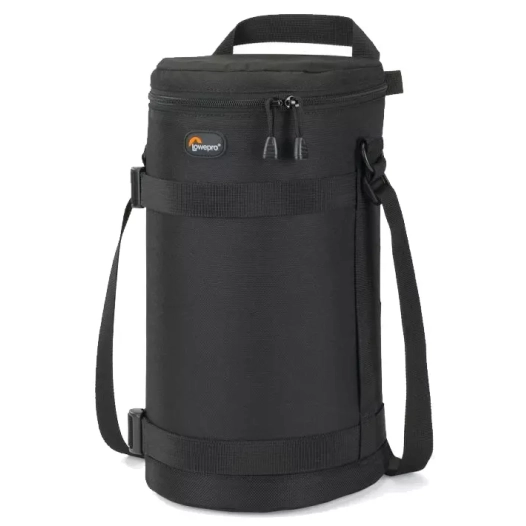 objectif lens case 13x32cm noir etui - lowepro