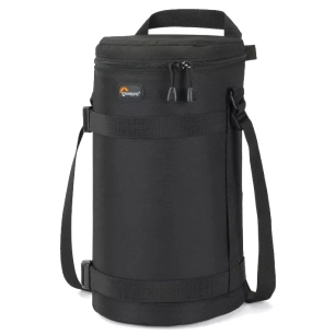 objectif lens case 13x32cm noir etui - lowepro