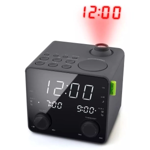 radio reveil.cubiq.projet heure.x2 alarm - muse