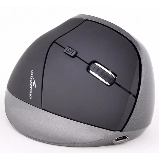 souris ergonomiq.ssfil.recharg/mic usb. - bluestork