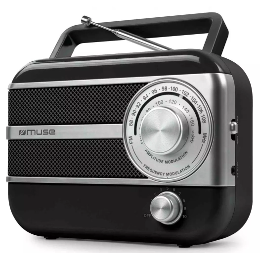 radio port.mf/mw.pil/sect.noir/slv. - muse