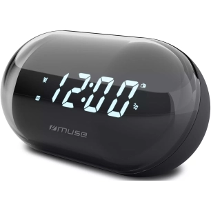 reveil.pll.fm.2alarm.aff led 0,9p.noir. - muse