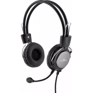 casque pour pc avec microphone flexible - bluestork