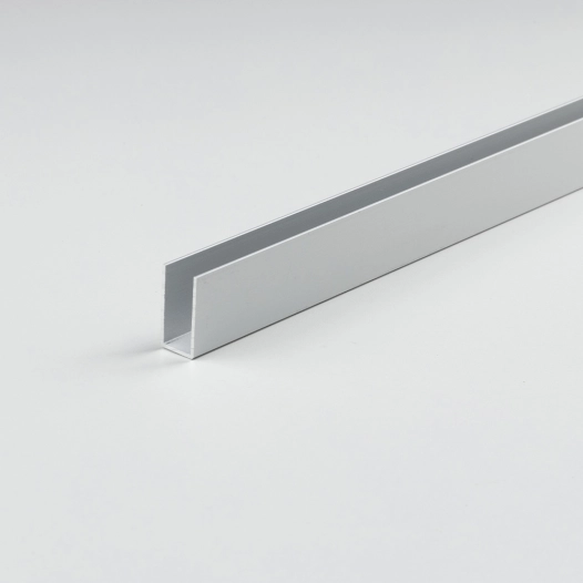 profilé bricolage u aluminium anodisé 1000 x 10 x 10 mm