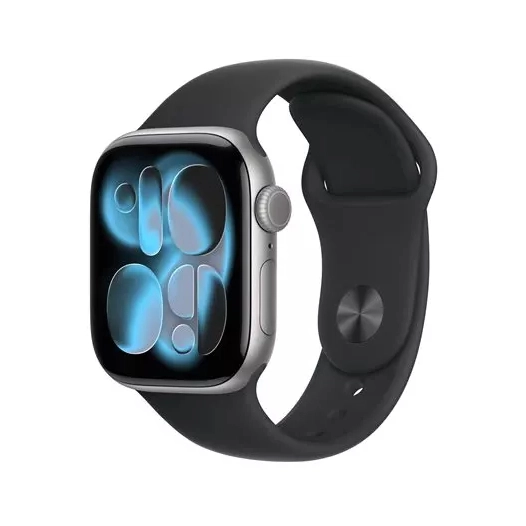watch 11.46mm.space grey alu/black. - apple