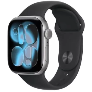 watch 11.46mm.space grey alu/black. - apple