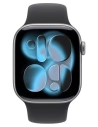 watch 11.46mm.space grey alu/black. - apple