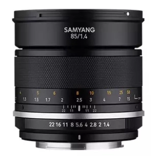 85/1.4 mf mk 2 sony e - samyang