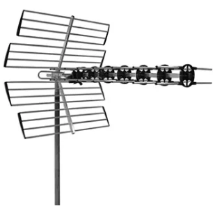 antenne uhf mx.canaux 21/48.g15db. - alcad