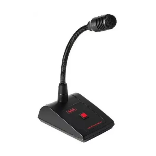 micro pupitre.poussoir.xlr male sym. - rondson