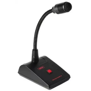 micro pupitre.poussoir.xlr male sym. - rondson