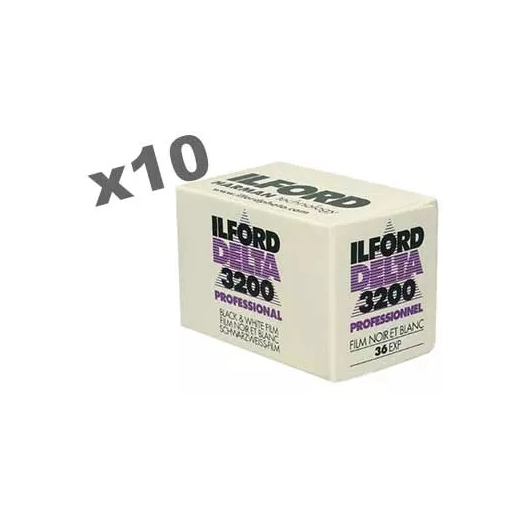 pack de 10 - 3200 delta 135-36 films -