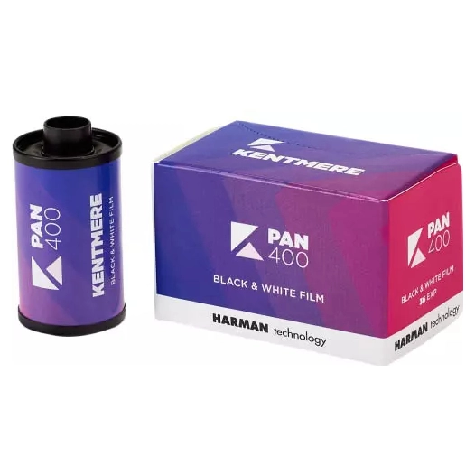 pack 10 kentmere pan 400 135-24 films -