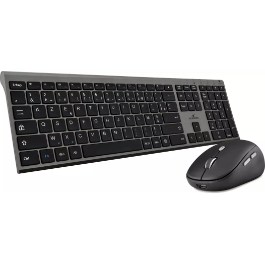 clavier/souris. ss fil.noir grapheme. - bluestork