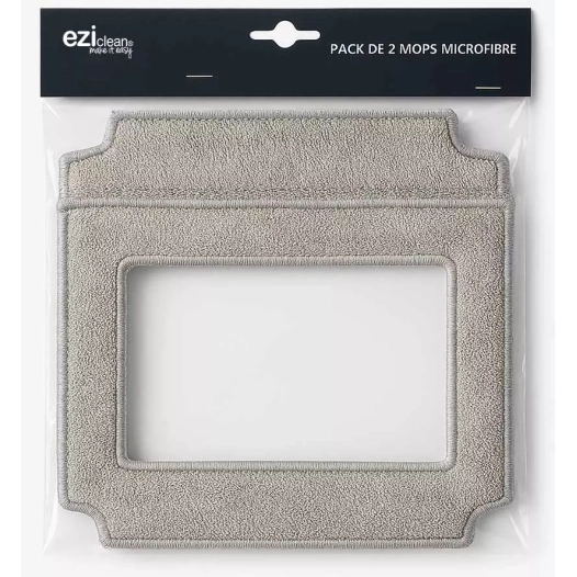 pack 2 microfibres p/windobot s10 vibra. - eziclean
