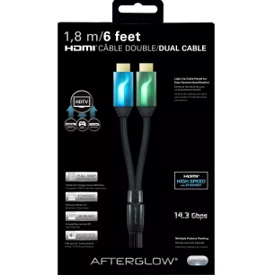 cable hdmi.1,4.double.1m80. - afterglow