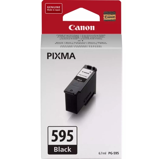 cartouche noire. - canon