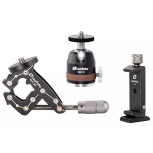 pince mc-30 + mini rotule mbh-19 - leofoto