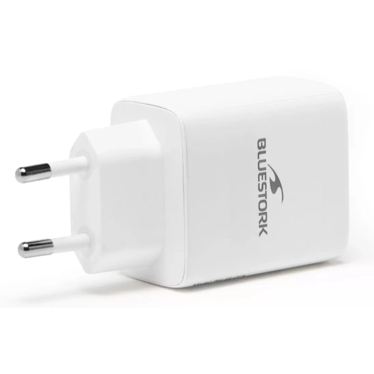 charg pc 65w.cable deta usb-c/usb-a. - bluestork