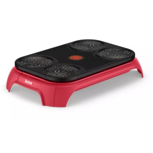 crepe/grill party.4pers.1000w.pasteque. - tefal