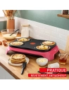 crepe/grill party.4pers.1000w.pasteque. - tefal