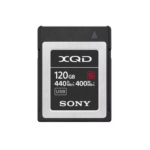 xqd carte 120 gb - r440/w400 sans adapt - sony