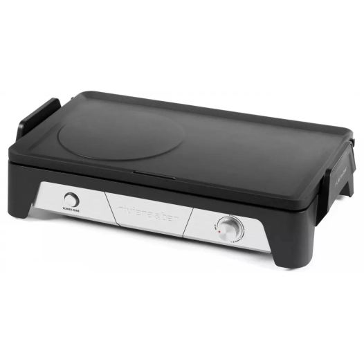 plancha/grill.2040w.50x30cm.2zones. - riviera & bar