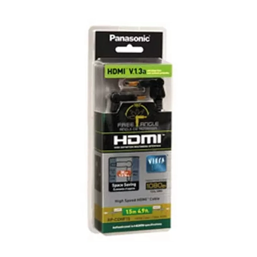 cable hdmi angle libre.1.3a.1,5m - panasonic