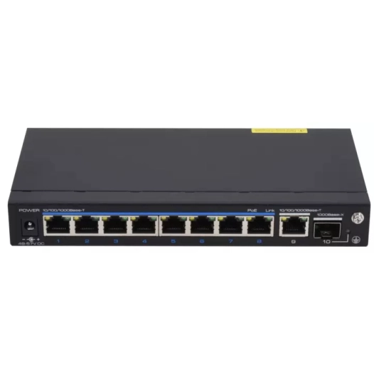 switch.120w.8x1gb/poe.1xsfp. - elbac