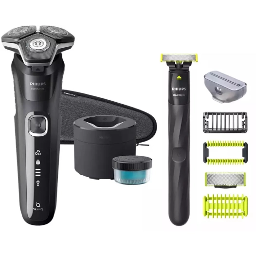 shaver s5000.oneblade.aut 60mn.s/fil. - philips