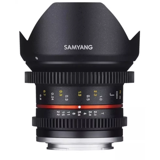 12/t2.2 cine sony e - samyang