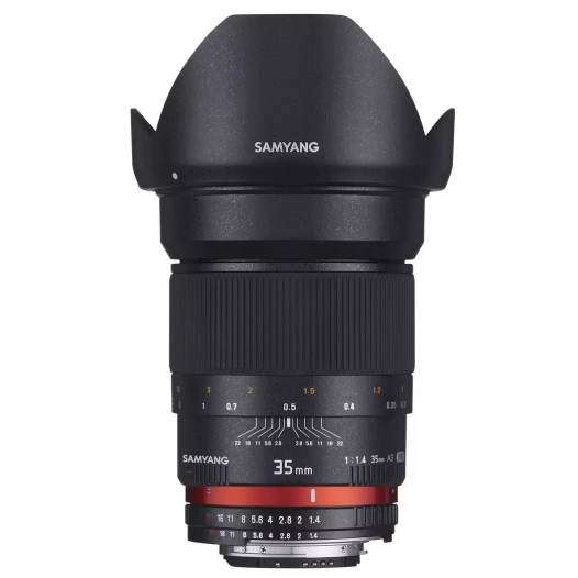 35/1.4 as umc sony e - samyang