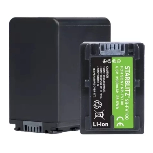 batterie compatible sony np-fv100 - starblitz