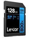 sdxc 800x pro blue series 128gb uhs1 v30 - lexar