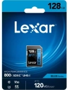sdxc 800x pro blue series 128gb uhs1 v30 - lexar