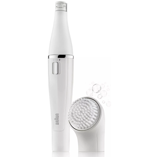 epilateur visage.brosse nettoyage. - braun