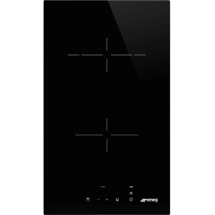 2foyers.2,9kw.cdes front.affleurant. - smeg gamme elite