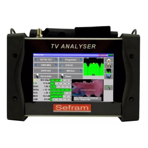 mesureur sat+tv+4k.num.ecr couleurs. - sefram