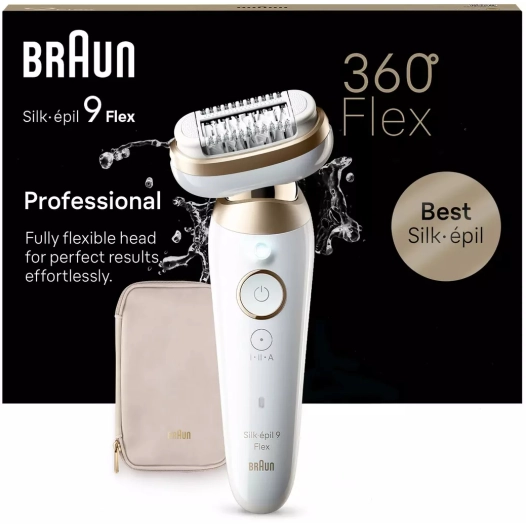 silk epil 9 flex.wet dry.lum.smart touch - braun