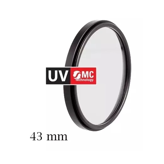 filtre uv 43 multicouches objectif - starblitz