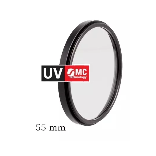 filtre uv 55 mm multicouches objectif - starblitz
