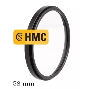 filtre uv 58 mm multicouches objectif - starblitz