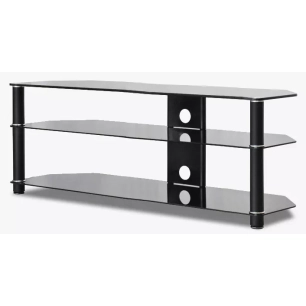 2etageres.max50kg/65pouces.epoxy noir. - ateca