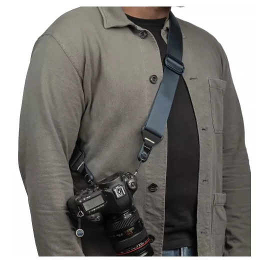 slide courroie bleu - peak design